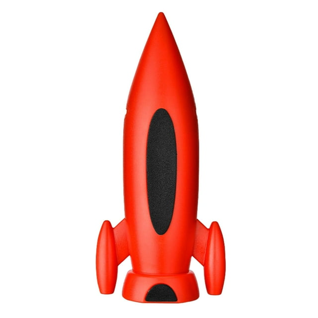 GROWTH TANK Kitchen Knife Sharpener Portable Rocket Shape for Knives Garden Tools Picnic red