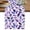 Purple, variant on Spring Leaves Cotton Linen Table Runner for Dining Kitchen, Blue Plants Country Botanical Leaf Wedding Outdoor Party Tablerunners Decoration, Dresser Scarf Coffee Tablecloth Runners 13x36 Inches