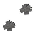 thumbnail image 3 of QualitChoice Phone Touch Screen Gloves Cycling Hiking Camping Hands Warm Keeping Accessory medium grey 2Set, 3 of 6