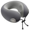 thumbnail image 1 of Almohada cervical de viaje Urnexttour, espuma viscoelástica con fundas de almohada, color gris, 1 of 6