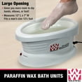 thumbnail image 5 of WaxWel\xc2\xae Paraffin Bath - Standard Unit Includes: 100 Liners, 1 Mitt, 1 Bootie and 6 lb Citrus Paraffin, 5 of 7