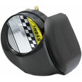 thumbnail image 2 of Universal Coche Motocicleta Moto Camión Barco 130db Eléctrico Ruidoso Caracol Aire Sirena Sirena Impermeable 12v Negro - El Negro - El Negro Otros Repuestos de Coche Pa, 2 of 5
