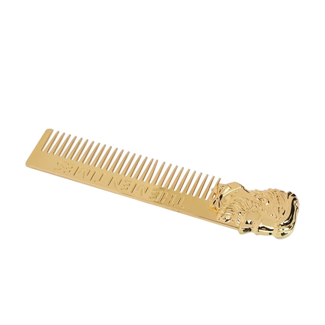 Peine para barba de acero inoxidable NikouMX para hombres diseñado para profesionales