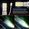 thumbnail image 3 of BeesClover 2pcs Car Bulb H3 Bright Led Fog Driving Drl Light Bulbs Conversion Kit 6000k 1800lm White 360-degree Lighting, 3 of 8