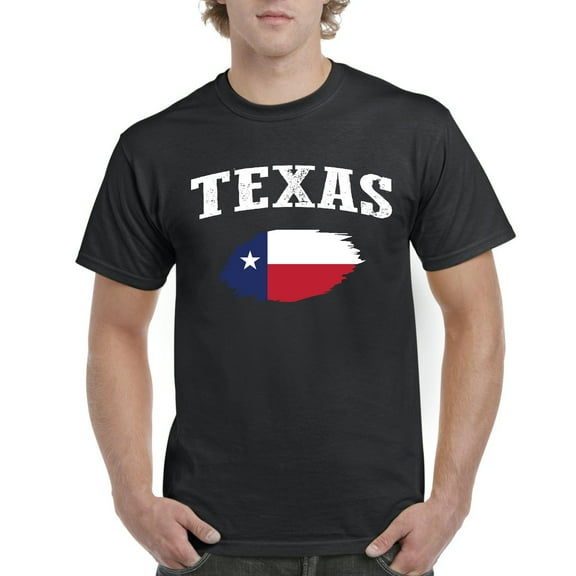 NIB - Men's T-Shirt Short Sleeve, up to Men Size 5XL - Texas Flag