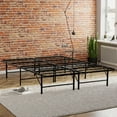 Metal Mattress Foundation Bed Frame King Size Bed Base Bedroom