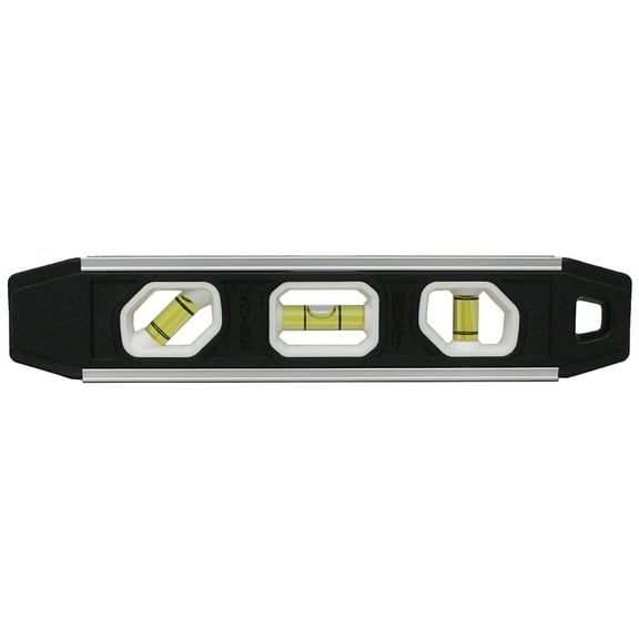JOHNSON LEVEL & TOOL 9-Inch Contractor Magnetic Torpedo Level 1421-0900