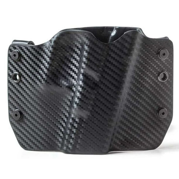 Outlaw Holsters Black Carbon Fiber OWB Kydex Gun Holster for