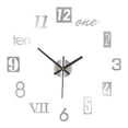 thumbnail image 2 of NOVELAR Modern Wall Sticker Clock, 15.7 inch, Adjustable 8-20 inch, Battery-Powered Silent Movement, Decorative Timepiece for Home or Office, 2 of 7