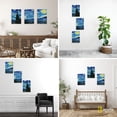 thumbnail image 2 of Cuadro Decorativo Tríptico Vertical Noche Estrellada Canvas Revolution  Set De 3 Cuadros 25x38 cm, 2 of 5