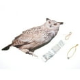thumbnail image 2 of Owl Decoy Waterproof Fake Owl Scarecrow Lifelike Bird Statue Flashing Eyes Frightening Sound Owl Statue Control Devices For Farm, 2 of 6