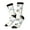 3 Black, variant on Cute Cat Print Adult Socks for Men & Women,Calf Socks, Ankle Socks,Boots Socks,Breathable Casual Sock,Unisex Crew Socks