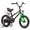 Black, variant on Glerc 20 inch Kids Bike for Child 7-13 Year Old Boys & Girls with Headlight & Kickstand, White