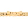 thumbnail image 4 of 10mm Stainless Steel Bracelet Replacement Watch Strap Accessories for Watchmakers (Gold), 4 of 5