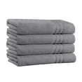 thumbnail image 3 of 100% Cotton Extra Plush & Absorbent Bath Towels Pack of 4 - 650 GSM Aqua, 3 of 5