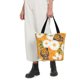 thumbnail image 5 of Disketp White Floral and Butterflies Bolsa de Hombro Casual para Mujer, Bolso Cruzado para Compras, Viajes y Uso Diario, 5 of 6