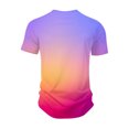thumbnail image 5 of Summer Men's Popular T-shirt Printed V-neck Short Sleeved T-shirt XL, 5 of 5