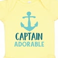 thumbnail image 4 of Inktastic Captain Adorable, Boat Anchor, Sailor, Sailing Boys Baby Bodysuit, 4 of 5