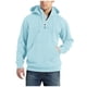 thumbnail image 1 of Fashion Hoodie Men's Stand Up Collar Zipper Hooded Sports And casual HoodieM, 1 of 5