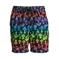 thumbnail image 4 of No Boundaries Men's & Big Men's Elastic Waist Swim Trunks, 7" Inseam, Sizes S-5XL, 4 of 6