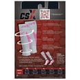 thumbnail image 5 of CSX Calf Sleeves 15-20 mmHg Compression L PURPLE ON BLACK (X250PRB-L), 5 of 7