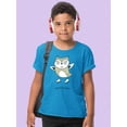 thumbnail image 2 of Let It Snow Owl. T-Shirt Juniors -Image by Shutterstock,  Small, 2 of 4