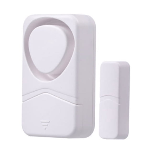 Wireless Door Window Burglar Sensor 4 Modes Alarm Door Open Detectors Freezers Close Reminder Security Protection White
