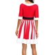 thumbnail image 4 of Vestido navideño feo para mujer, vestidos festivos con estampado rojo y verde para Navidad, 4 of 5