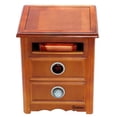 thumbnail image 4 of Dr. Heater 1500W Table de Chevet Électrique Cerise Chauffage Infrarouge avec Télécommande DR-999, 4 of 6