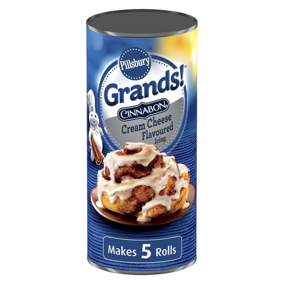 Brioches à la cannelle Grands! avec glaçage à saveur de fromage à la crème de Pillsbury