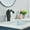 Matte Black Short, variant on Golden Basin Faucet Deck Mount Sink Short Faucets Swan Shape Single Handle Sink Hot Cold Water Mixer Tap