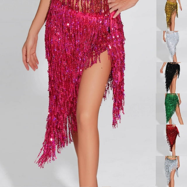 Sentmoon Long Skirt Oversized Drawstring Tassel High Waist Boho Flowy Skirt Pleated Beach Solid Color Loose Stretchy Skirts for Women Soft and Comfortable Fall for Christmas Dinner Free Size