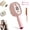 Pink, variant on Electric Steam Brush for Hair, Electric Spray Air Cushion Comb for Women, Anti-Static Hot Steam Hair Brush for Smoothing, Reduce Frizz, Smooth & Nourish, for Both Long and Short Hairs (Pink)