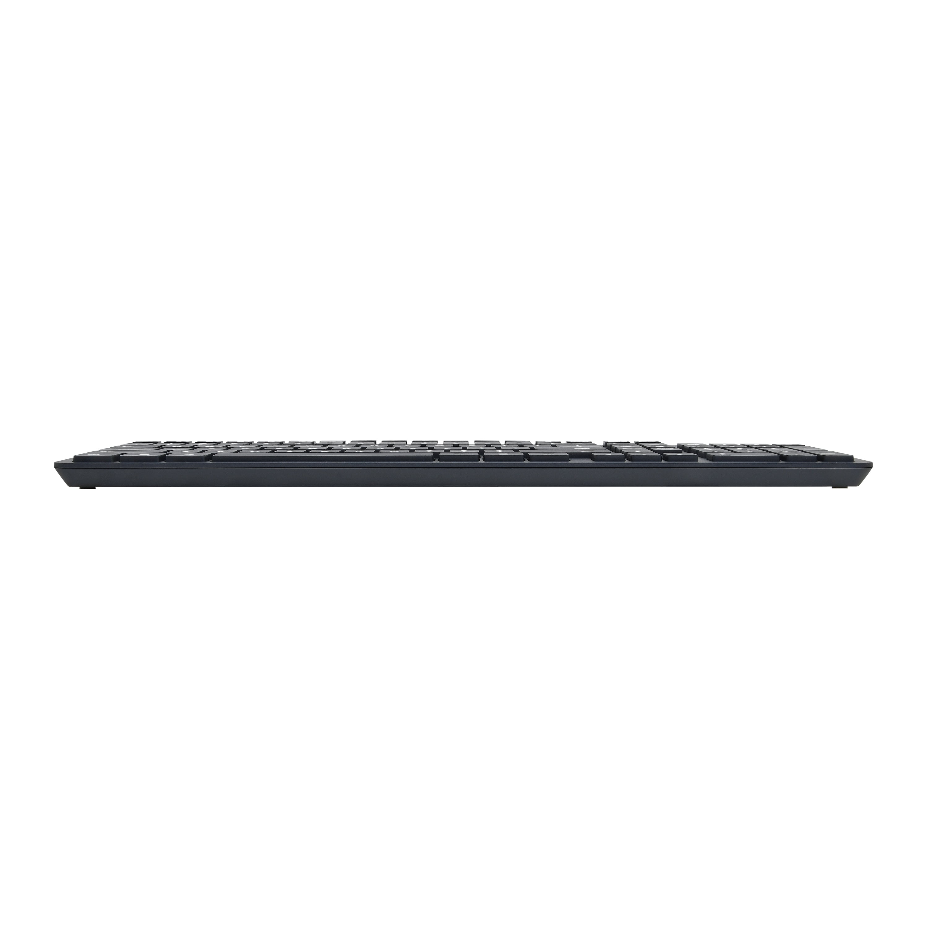 onn Wireless Keyboard and Mouse Combo, 104-Key Gray Stone Set