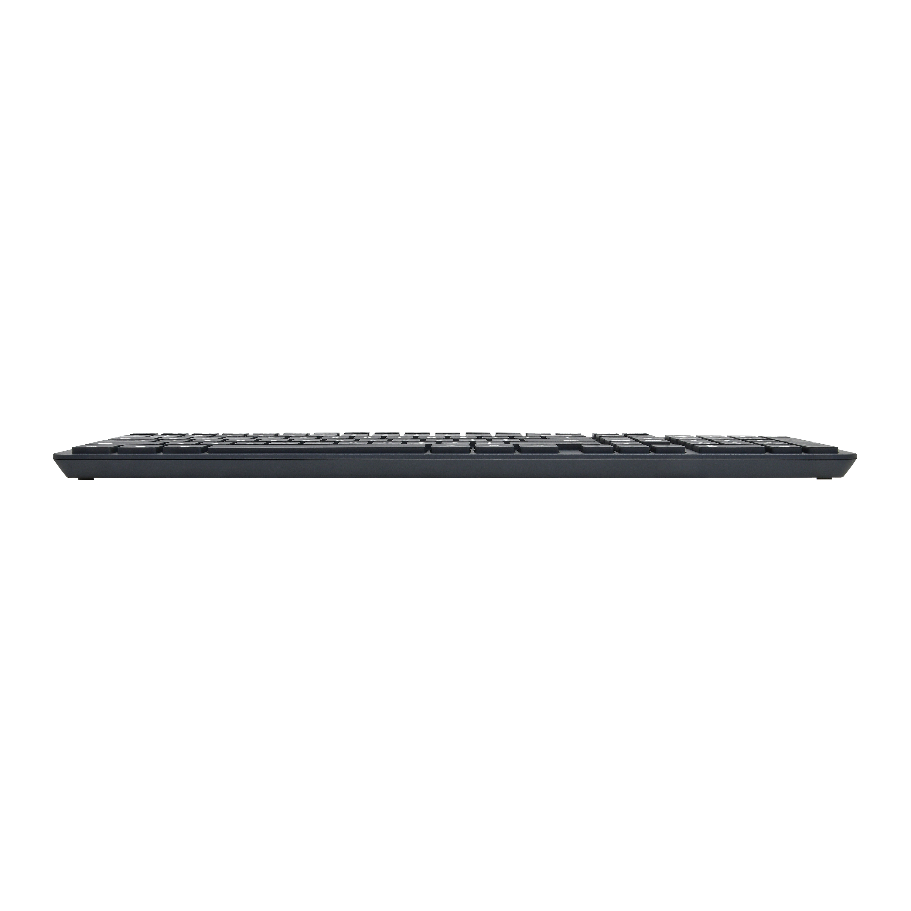onn Wireless Keyboard and Mouse Combo, 104-Key, Gray Stone photo 4