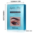 thumbnail image 2 of Set de crema para cejas HUOGUO DIY, tinte para cejas, marrón y negro, 2 of 2
