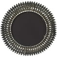 thumbnail image 6 of DecMode 32" x 32" Gold Radial Leaf Wall Mirror, 6 of 7