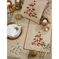 thumbnail image 3 of Saro Lifestyle Christmas Tree Table Runner, 3 of 5