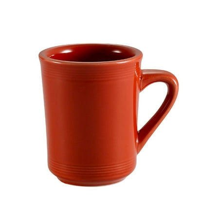 

Color Tango Mug 8 Oz. 3-1/4 Dia. X 4 H Porcelain Red 4 packs