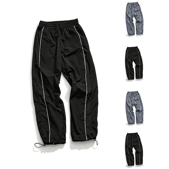 ZUBMGKTE Pants for Men Lightweight Quick Dry Hiking Running Workout Outdoor Sports Sweat Pants