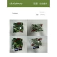 thumbnail image 6 of 2Pcs Christmas Artificial Garland, Xmas Berry Holly Leaves Garland Christmas Faux Greenery Garland Winter Snowy Red Berries Hanging Vine, Total Length 13FT, 6 of 8