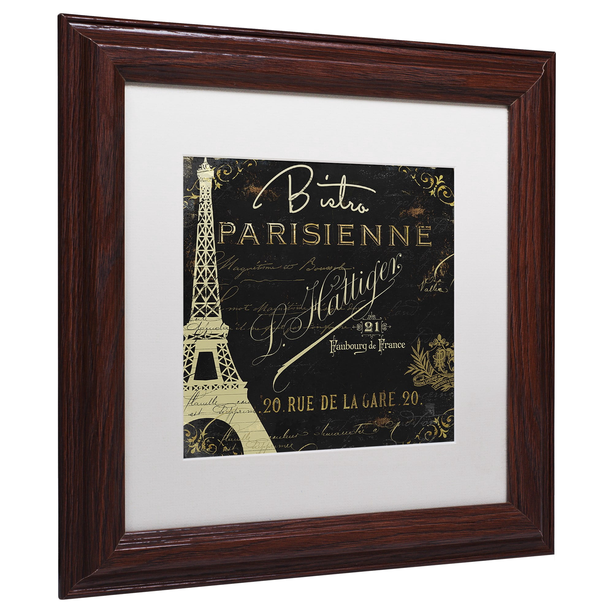 Trademark Fine Art "La Cuisine VI" Canvas Art by Color Bakery White Matte, Wood Frame