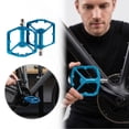 thumbnail image 2 of Aluminum Alloy Flat MTB Pedals, Sealed Bearings, Non- Platform, Lightweight, Universal 9/16 Fit Color D One Size 375g (Pair), 2 of 4