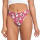 thumbnail image 1 of Fotbe French Bulldog And Heart Tanga Sin Costuras para Mujer con Estampado – Panties Invisibles, Transpirables y Cómodos para Uso Diario-Medium, 1 of 6