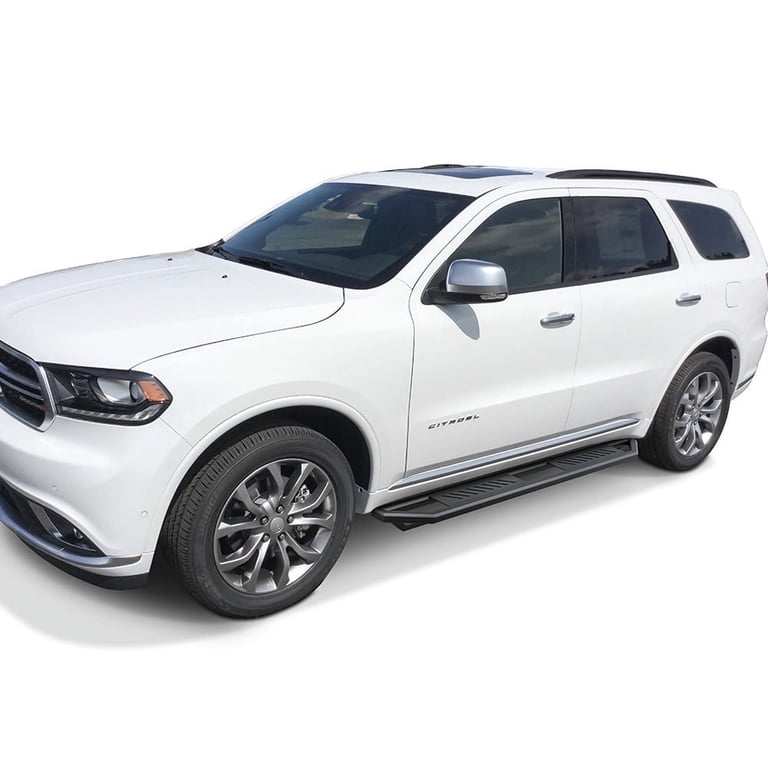 6.5" Side Armor Running Boards For Dodge Durango 2004-2010 & Chrysler Aspen 2006-2009 - Stainless Steel
