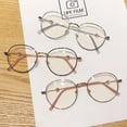 thumbnail image 3 of Eye Protection Fashion Glasses Anti Blue Light Filtering Moon Design for Vision and Personality Silver Rose Gold Black Gold Frame Colors, 3 of 3