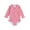Hot Pink, variant on Qingpeng Toddler Girls Long Sleeve Swimsuit One Piece Ruffle Zipper Rash Guard Bathing Suit Kid Swimwear