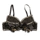 thumbnail image 3 of Top de sujetador con lentejuelas, ideal para fiestas y eventos. negro, 3 of 9