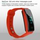 thumbnail image 3 of Monitor de presión arterial de frecuencia cardíaca IP67 Reloj inteligente resistente al agua Pulsera inteligente (naranja), 3 of 8