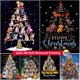 thumbnail image 2 of Pintura de diamante 5f AB para decoración del hogar, mosaico bordado de Papá Noel, muñeco de nieve, perro de dibujos animados, gato, punto de cruz, árbol de Navidad, 2 of 4